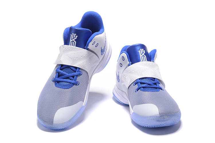 New Nike Kyrie Flytrap III White Baby Blue - Click Image to Close